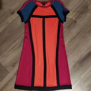 Marc By Marc Jacob Connie Colorblock Dress Medium